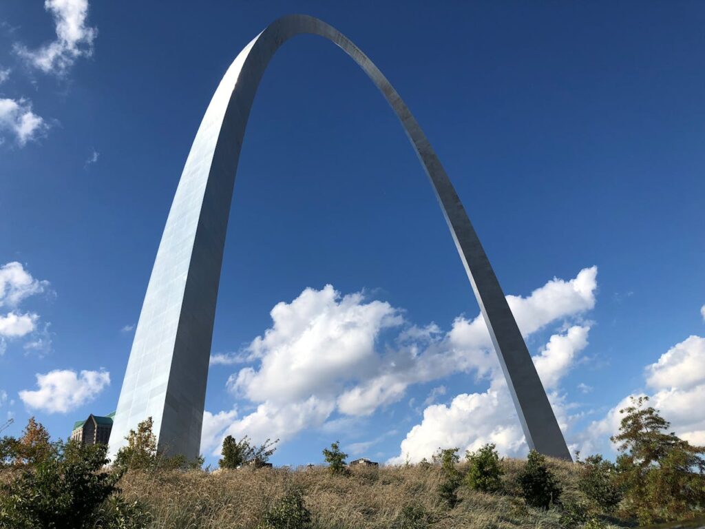 Monument Gateway Arch in St Louis